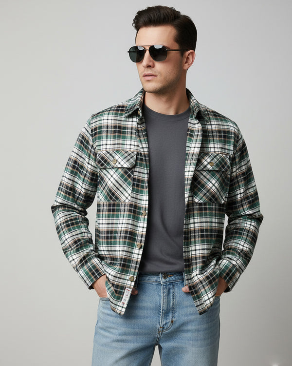 Winter Check Shacket