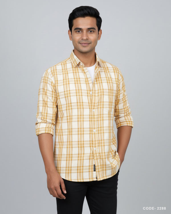 Premium Cotton Check Shirt