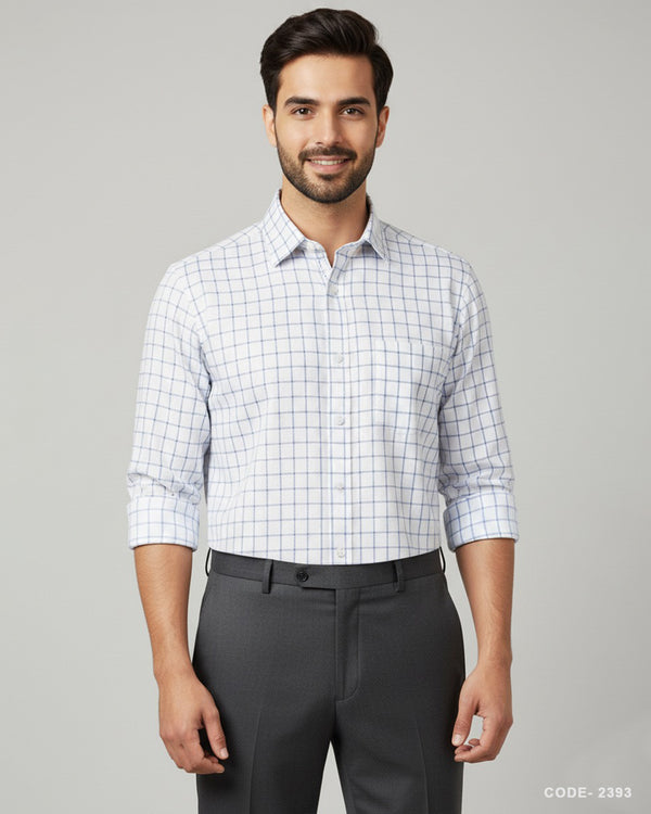 Premium Cotton Check Shirt