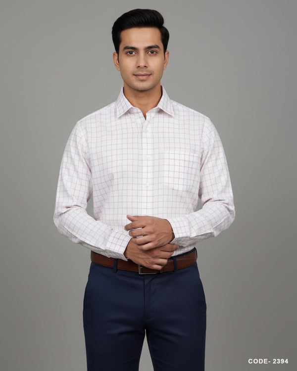 Premium Cotton Check Shirt