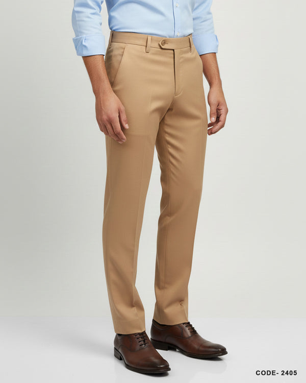 Men's Formal Pant- Khaki