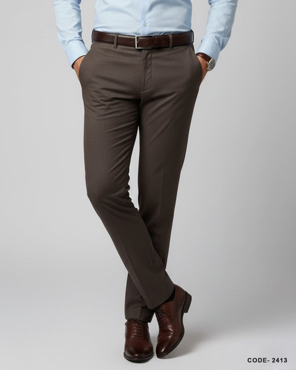 Men's Formal Pant- Coffee