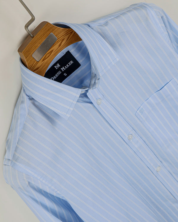 Premium Cotton Stipe Shirt