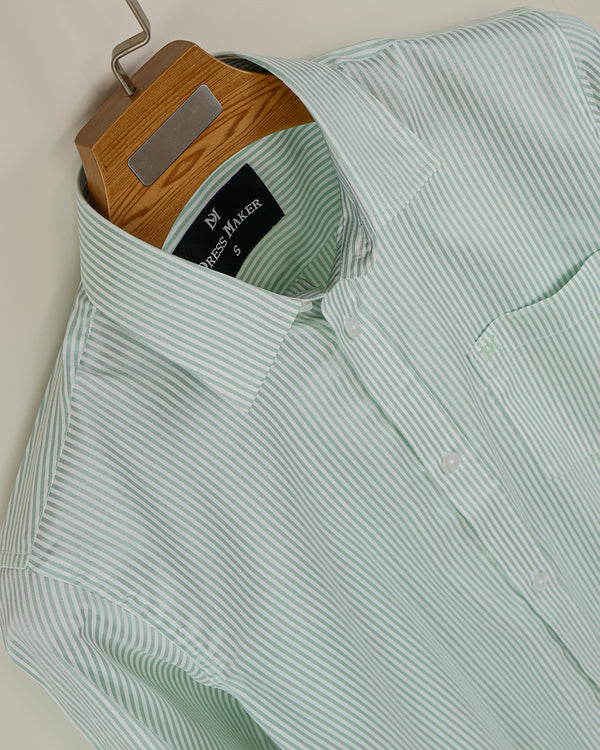 Premium Cotton Stipe Shirt