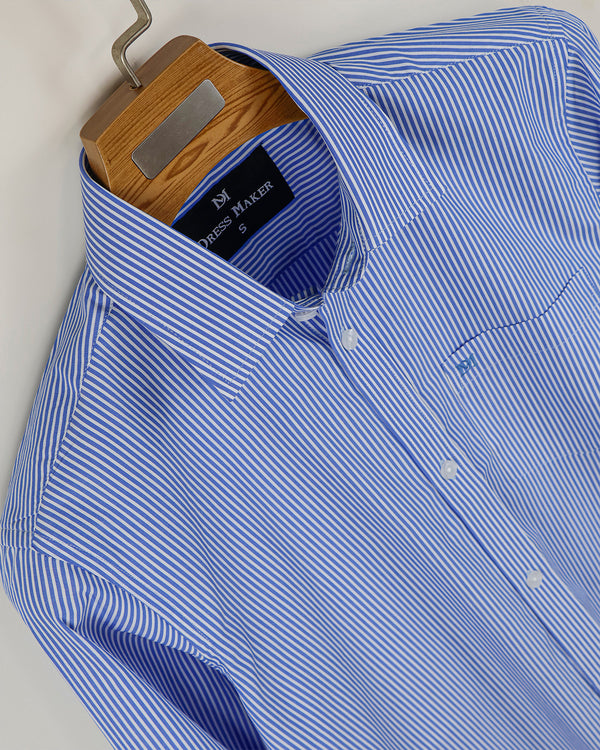 Premium Cotton Stipe Shirt