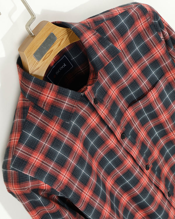 Premium Cotton Check Shirt