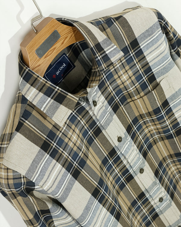 Premium Cotton Check Shirt