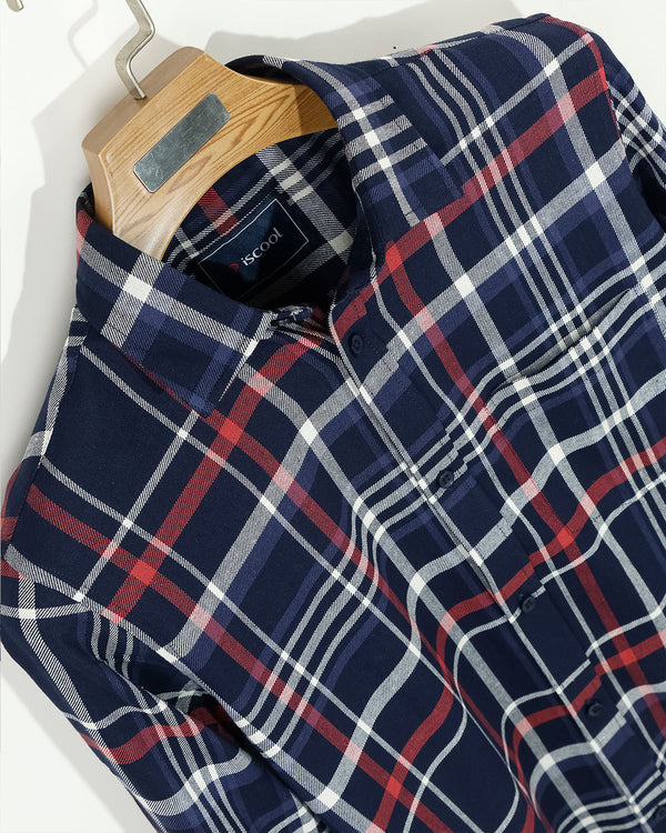 Premium Cotton Check Shirt