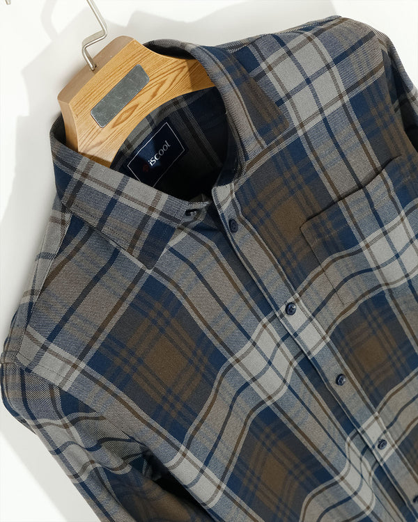 Premium Cotton Check Shirt