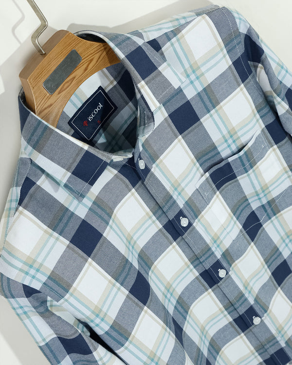 Premium Cotton Check Shirt