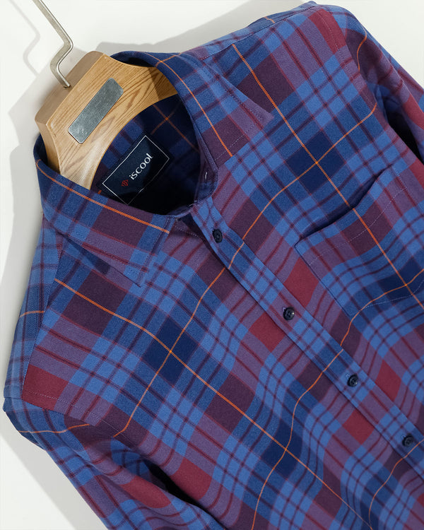Premium Cotton Check Shirt