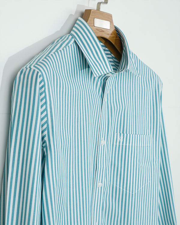 Premium Cotton Stipe Shirt