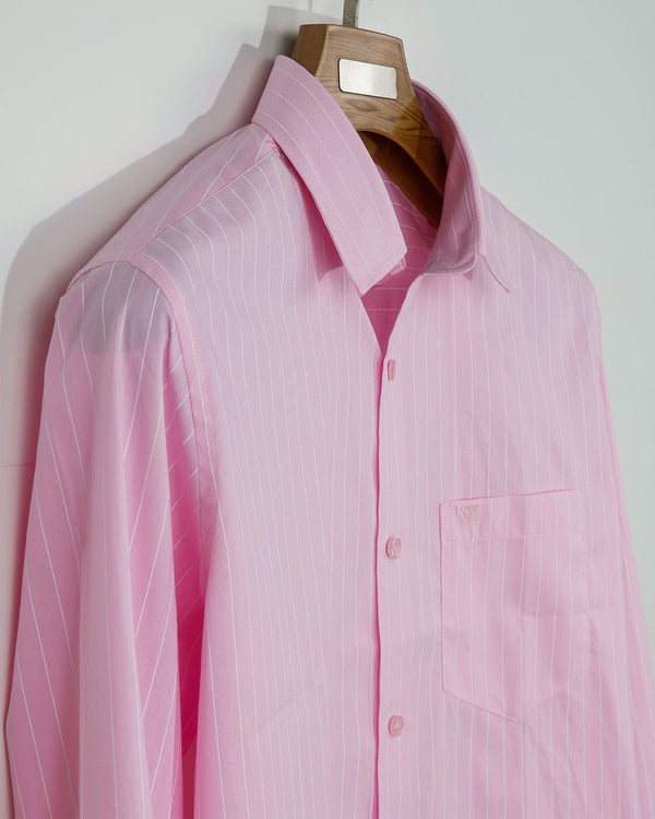 Premium Cotton Stipe Shirt