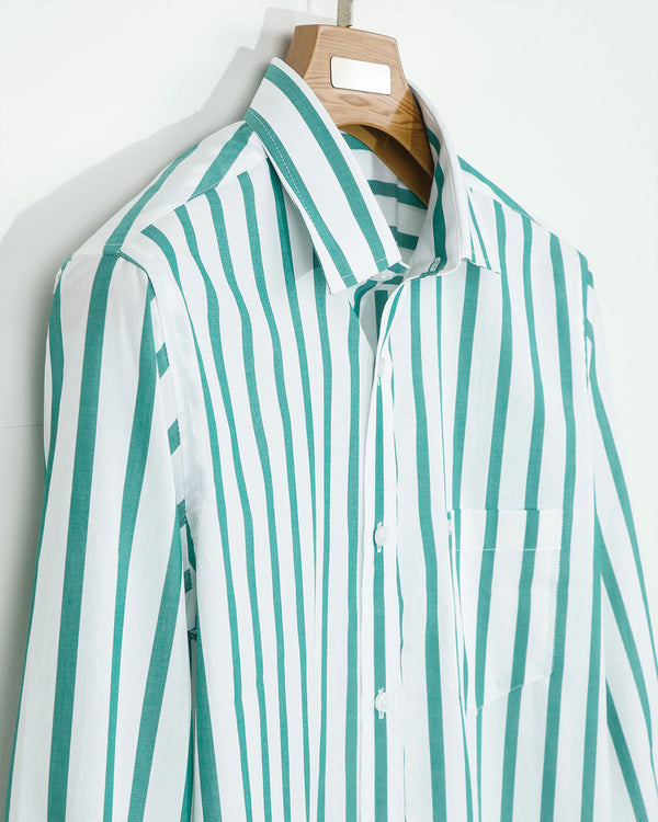 Premium Cotton Stipe Shirt