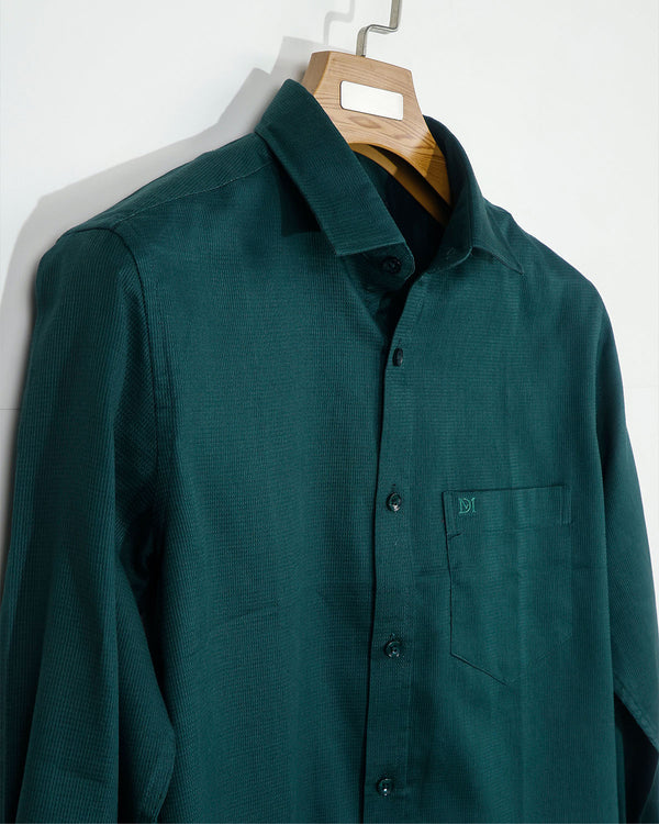 Premium Fancy Cotton Fabric Solid Shirt