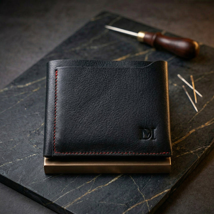 One Part Lather Wallet - Black