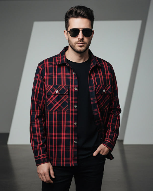 Winter Check Shacket